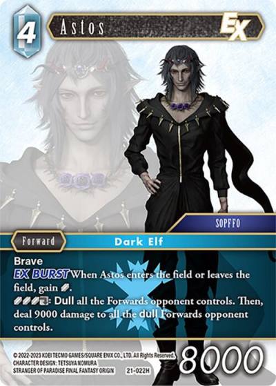 Astos EX 21-022H Beyond Destiny Final Fantasy card