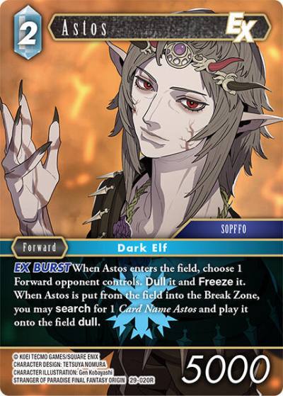 Astos EX 29-020R Blissful Eternity Final Fantasy card