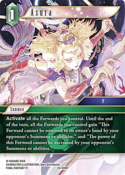 Asura 23-039R Hidden Trials Final Fantasy card