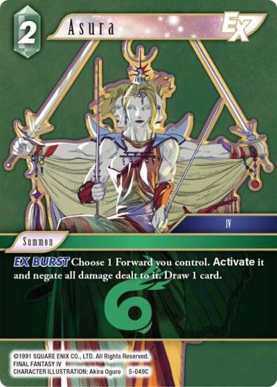 Asura EX 5-049C Opus V Final Fantasy card