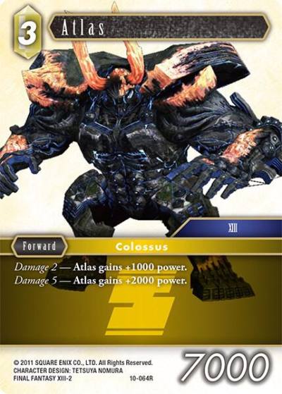 Atlas 10-064R Opus X Final Fantasy card