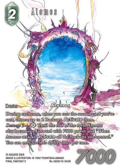 Atomos Full Art Re-060H/16-043H Legacy Collection Final Fantasy card