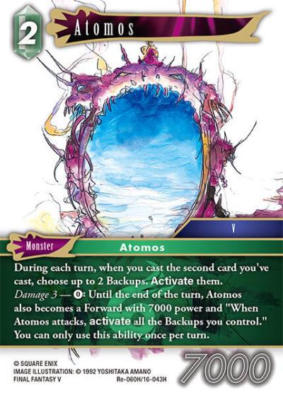 Atomos Re-060H/16-043H Legacy Collection Final Fantasy card