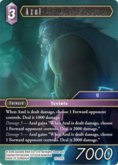 Azul 11-137S Opus XI Final Fantasy card