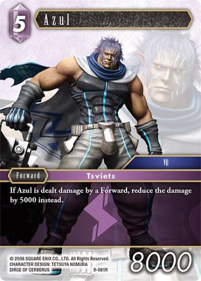 Azul 9-081R Opus IX Final Fantasy card