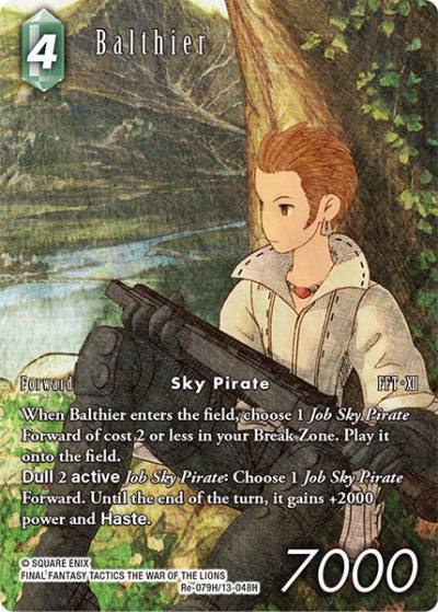 Balthier Full Art Re-079H/13-048H Legacy Collection Final Fantasy card