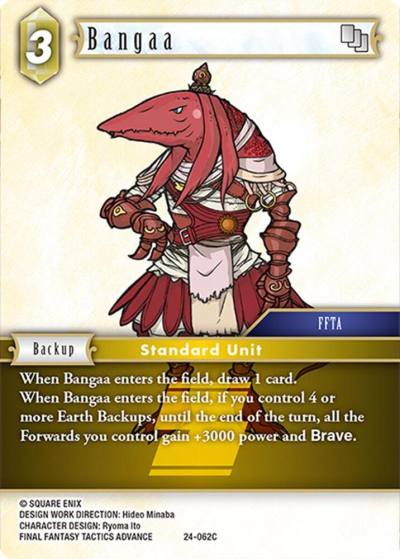 Bangaa 24-062C Hidden Legends Final Fantasy card