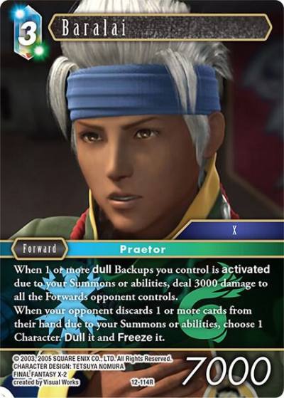 Baralai 12-114R Opus XII Final Fantasy card
