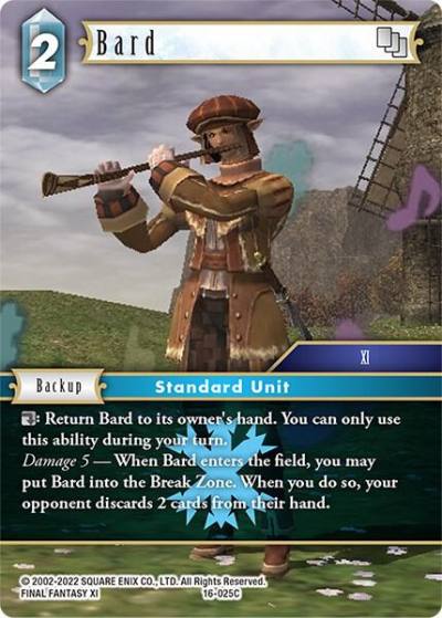 Bard 16-025C Emissaries of Light Final Fantasy card
