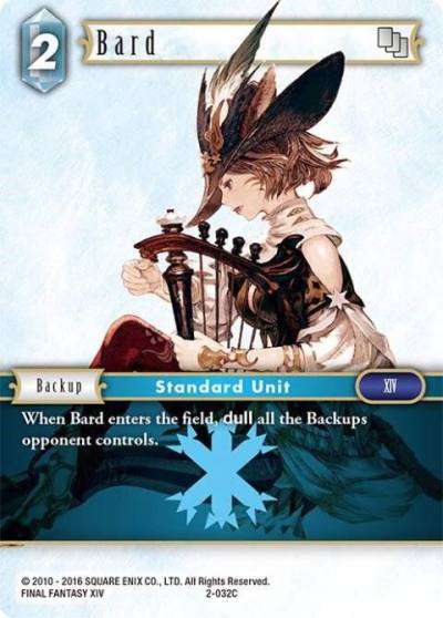 Bard 2-032C Opus II Final Fantasy card
