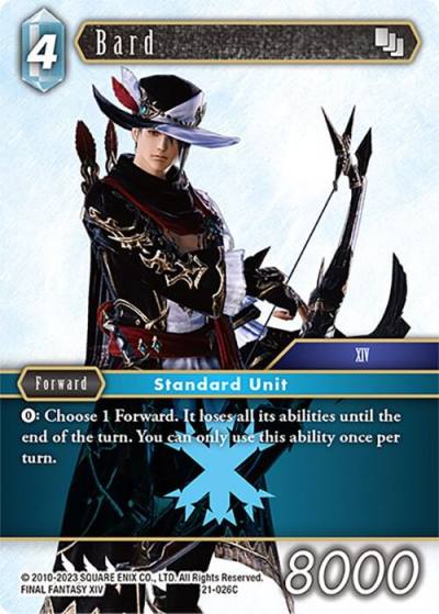 Bard 21-026C Beyond Destiny Final Fantasy card