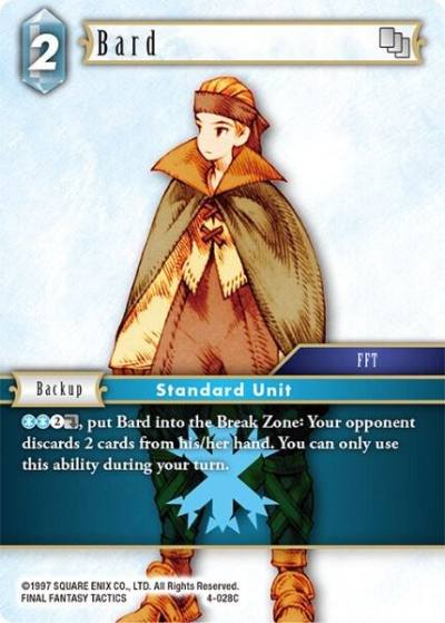 Bard 4-028C Opus IV Final Fantasy card