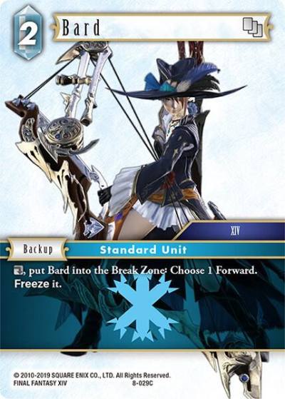Bard 8-029C Opus VIII Final Fantasy card