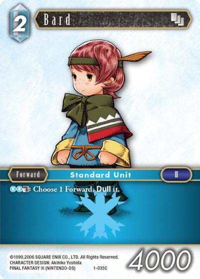 Bard Arc 1-035C Opus I Final Fantasy card