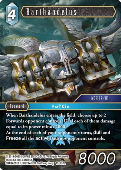 Barthandelus 11-037L Opus XI Final Fantasy card
