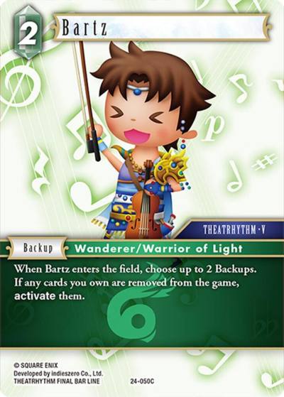 Bartz 24-050C Hidden Legends Final Fantasy card