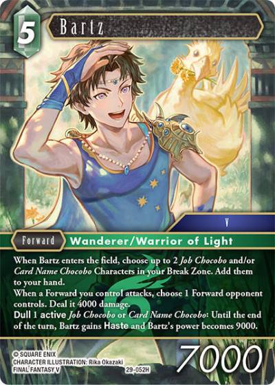 Bartz 29-052H Blissful Eternity Final Fantasy card