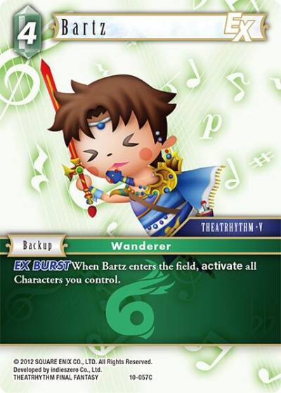 Bartz EX 10-057C Opus X Final Fantasy card