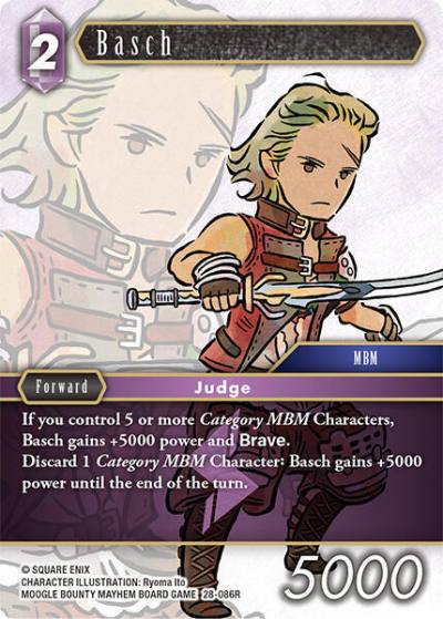 Basch 28-086R Dreamlike Oceans Final Fantasy card