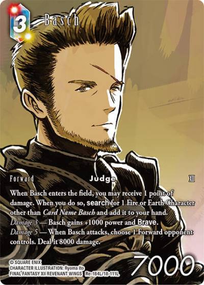 Basch Full Art Re-184L/18-111L Legacy Collection Final Fantasy card