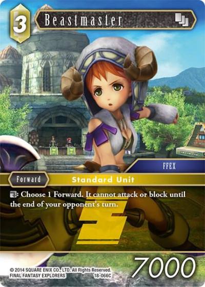 Beastmaster 18-066C Resurgence of Power Final Fantasy card