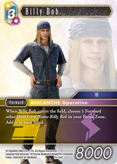 Billy Bob 18-124C Resurgence of Power Final Fantasy card