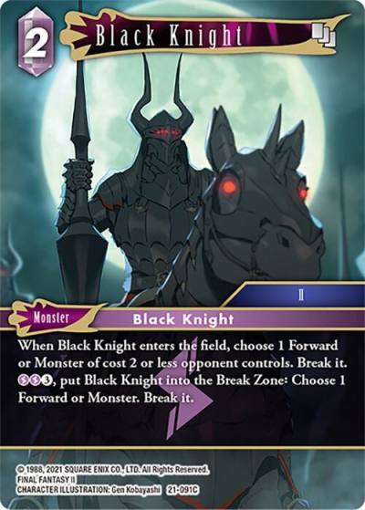Black Knight 21-091C Beyond Destiny Final Fantasy card