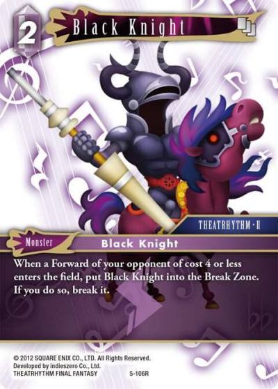 Black Knight 5-106R Opus V Final Fantasy card