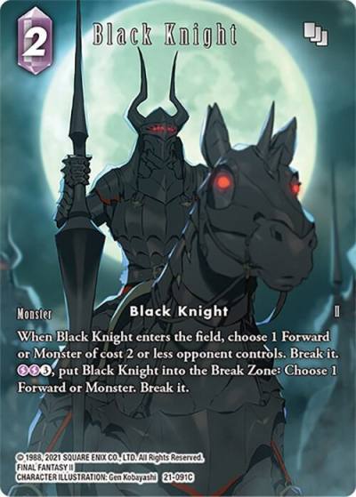 Black Knight Full Art 21-091C Beyond Destiny Final Fantasy card