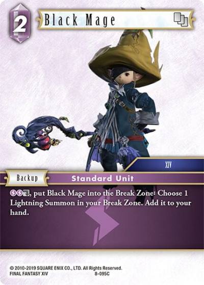 Black Mage XIV 8-095C Opus VIII Final Fantasy card