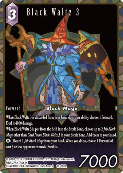 Black Waltz 3 Full Art 16-088L Emissaries of Light Final Fantasy card
