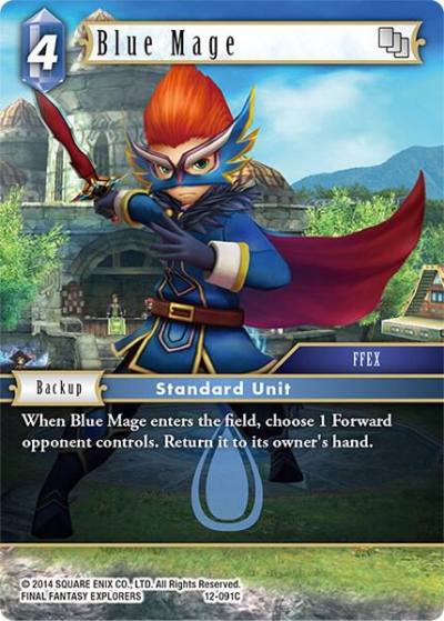 Blue Mage 12-091C Opus XII Final Fantasy card