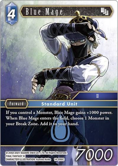 Blue Mage 14-096C Opus XIV: Crystal Abyss Final Fantasy card