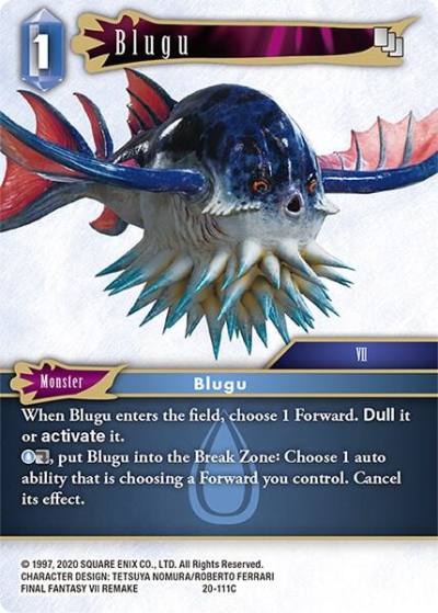 Blugu 20-111C Dawn of Heroes Final Fantasy card