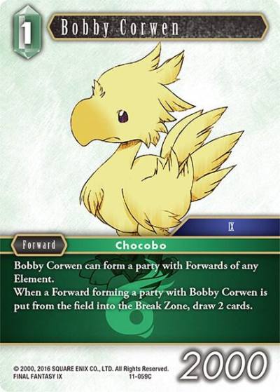 Bobby Corwen 11-059C Opus XI Final Fantasy card