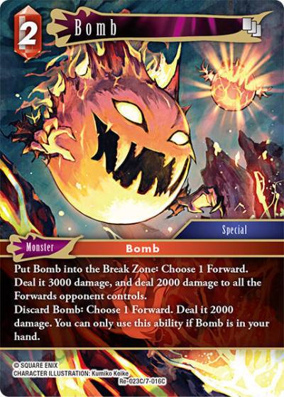 Bomb Re-023C/7-016C Legacy Collection Final Fantasy card