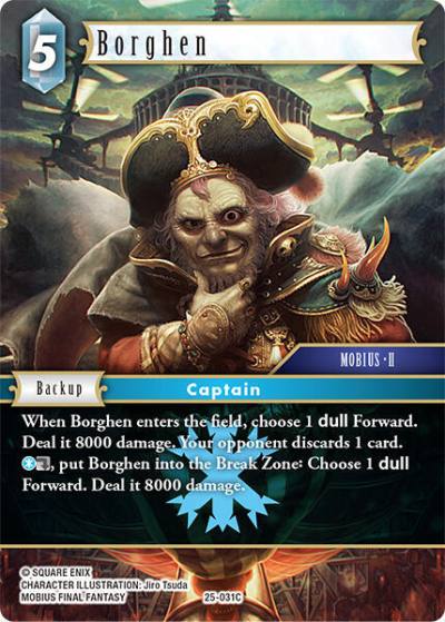 Borghen 25-031C Tears of the Planet Final Fantasy card