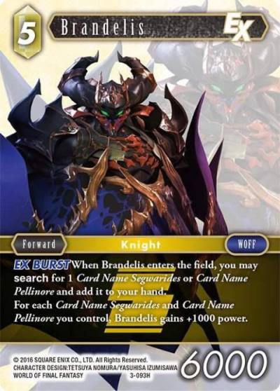 Brandelis EX 3-093H Opus III Final Fantasy card