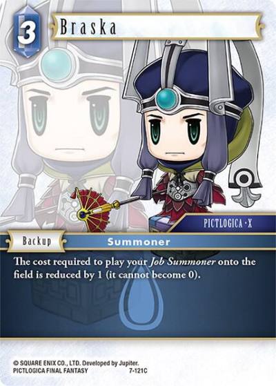 Braska 7-121C Opus VII Final Fantasy card