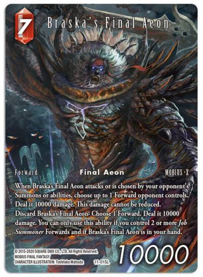 Braskas Final Aeon Full Art PR-084/11-015L FF: Promo Cards Final Fantasy card