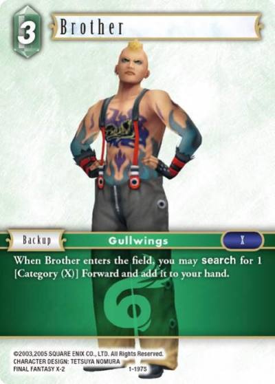 Brother 1-197S Opus I Final Fantasy card