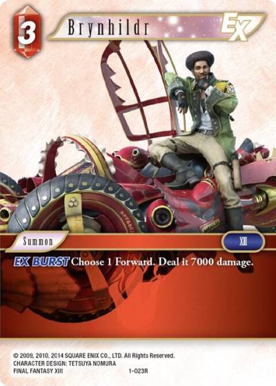 Brynhildr EX 1-023R Opus I Final Fantasy card
