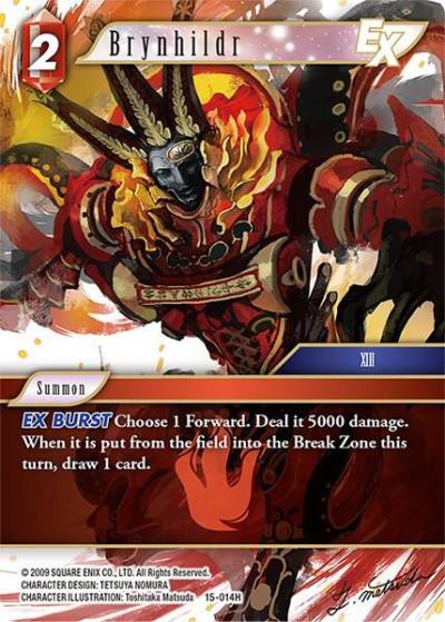 Brynhildr EX 15-014H Crystal Dominion Final Fantasy card