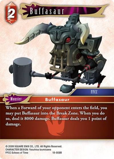 Buffasaur 19-008R From Nightmares Final Fantasy card