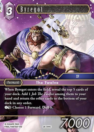 Byregot 26-094C Gunslinger in the abyss Final Fantasy card