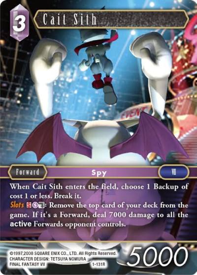 Cait Sith 1-131R Opus I Final Fantasy card