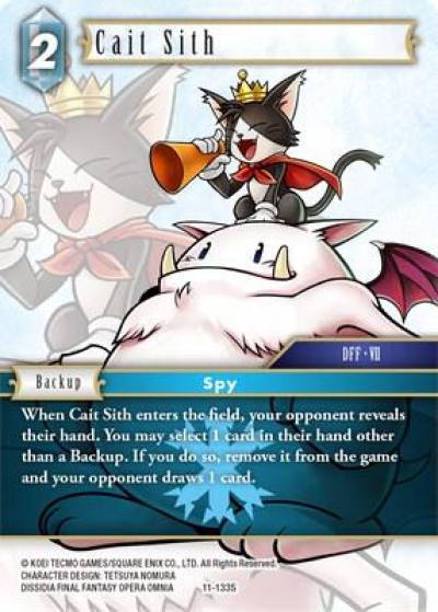 Cait Sith 11-133S Opus XI Final Fantasy card