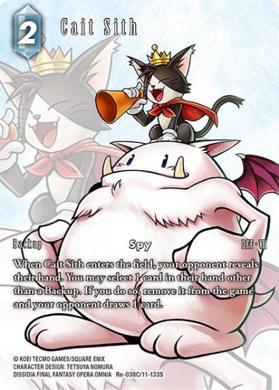 Cait Sith Full Art Re-038C/11-133S Legacy Collection Final Fantasy card