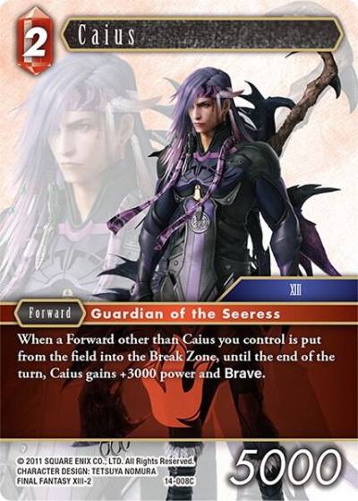 Caius 14-008C Opus XIV: Crystal Abyss Final Fantasy card