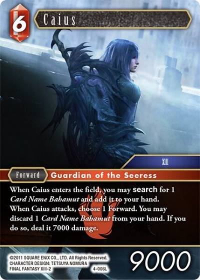 Caius 4-006L Opus IV Final Fantasy card